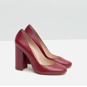 Zara Red Heels Classic Pumps